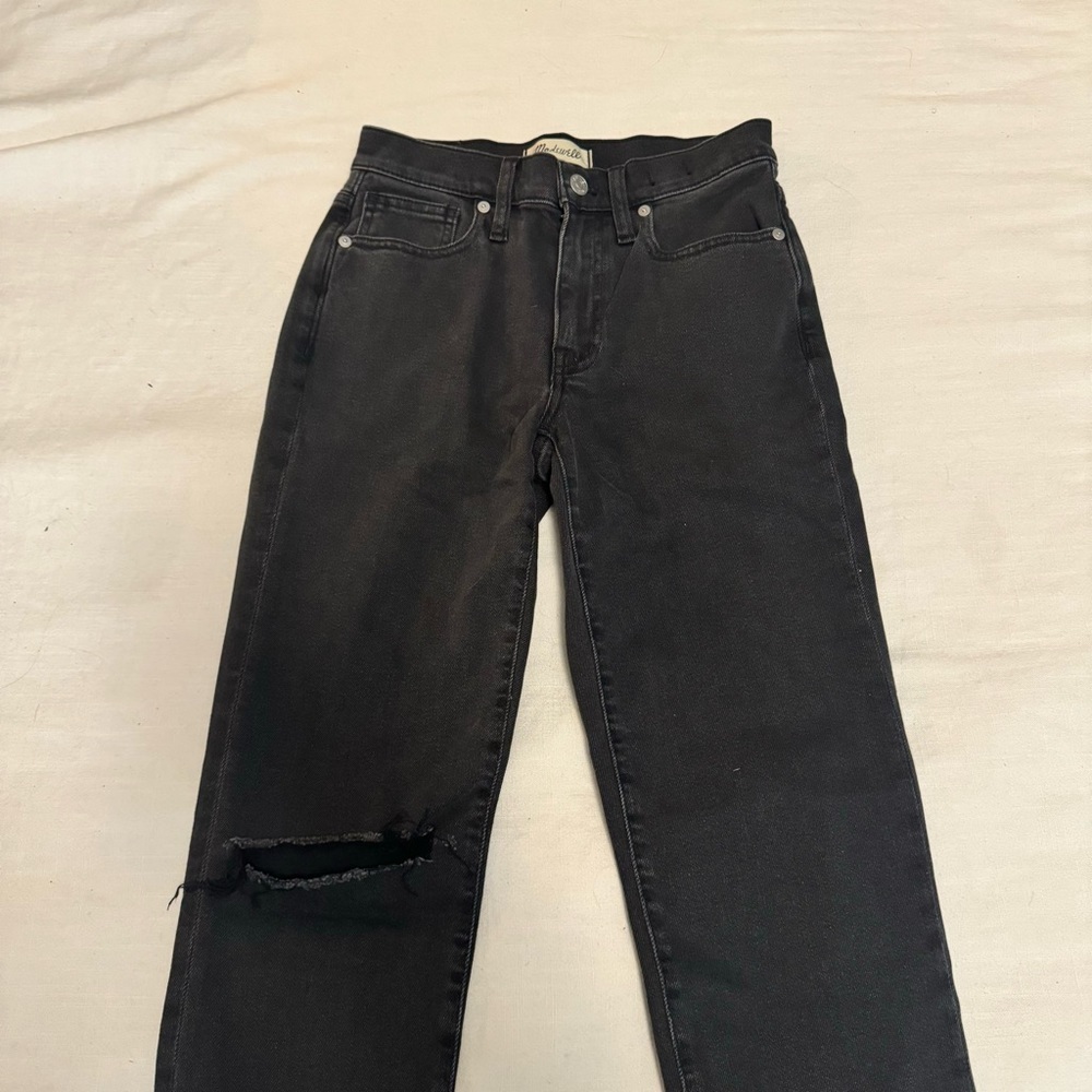Madewell The GirlJean Black Jeans - Picture 3 of 7